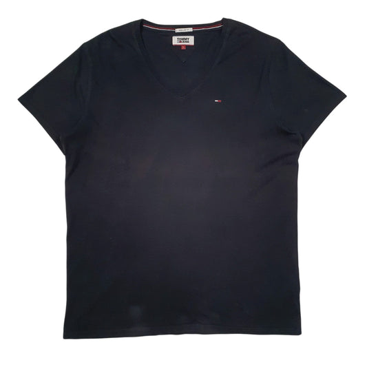 Mens Black Tommy Hilfiger  Short Sleeve T Shirt