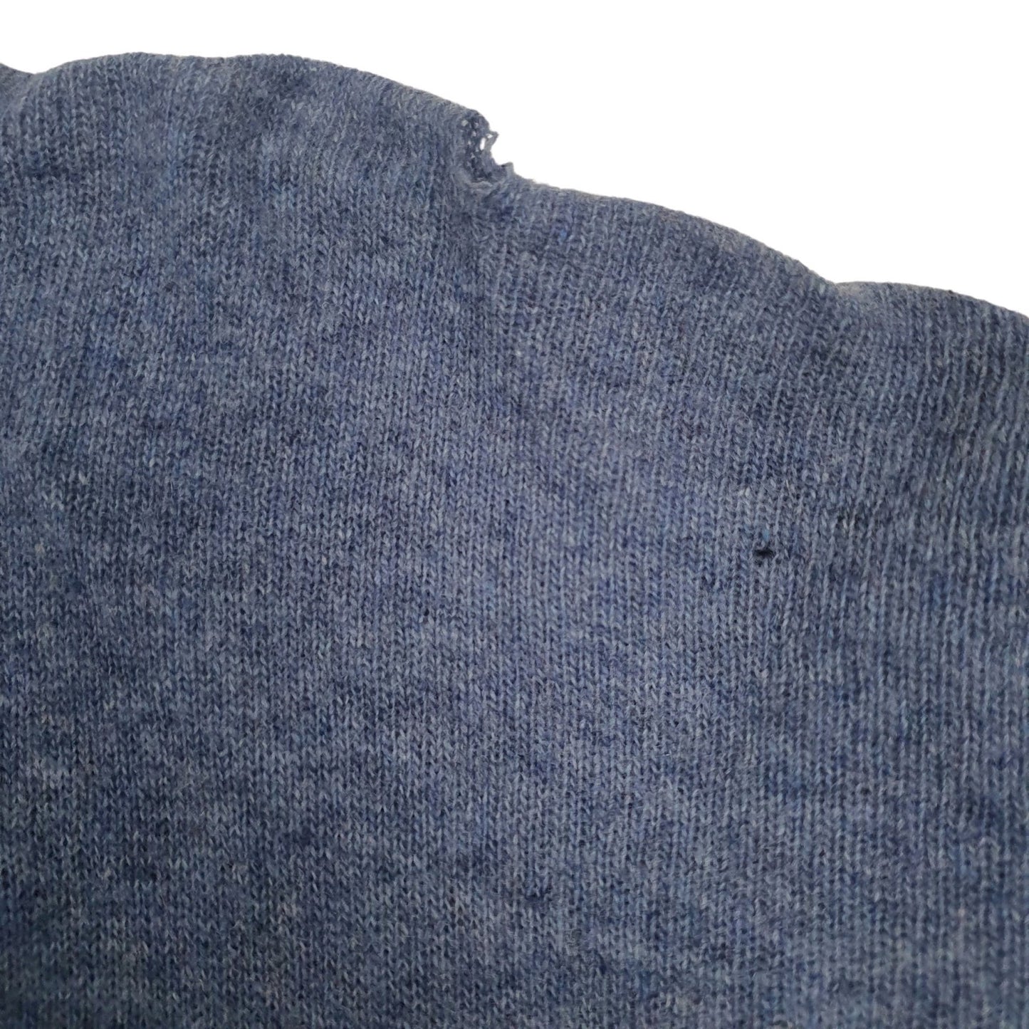 Mens Blue Fred Perry Sportswear Crewneck Jumper