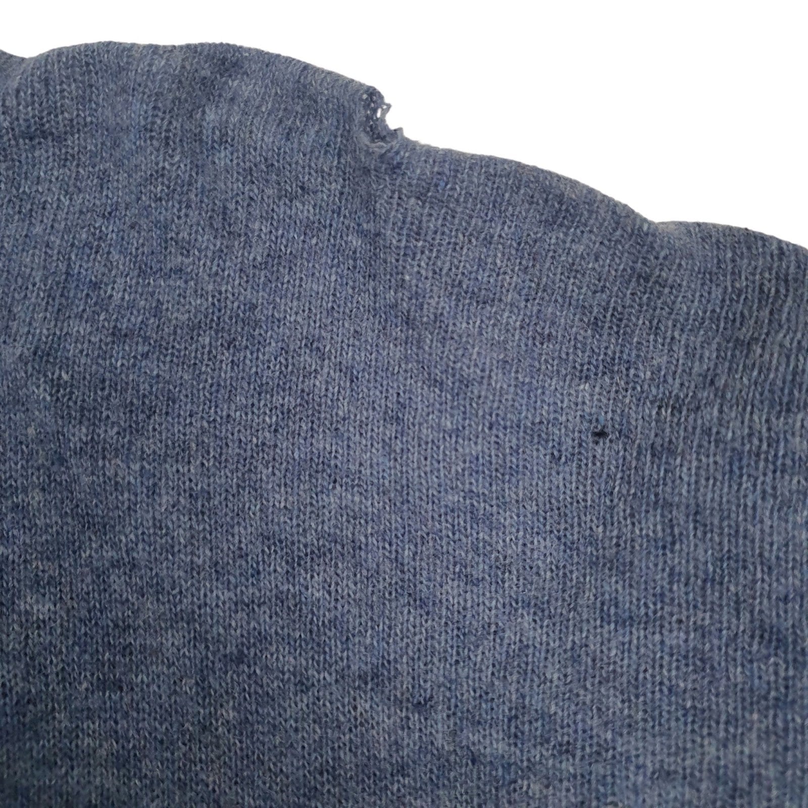Mens Blue Fred Perry Sportswear Crewneck Jumper