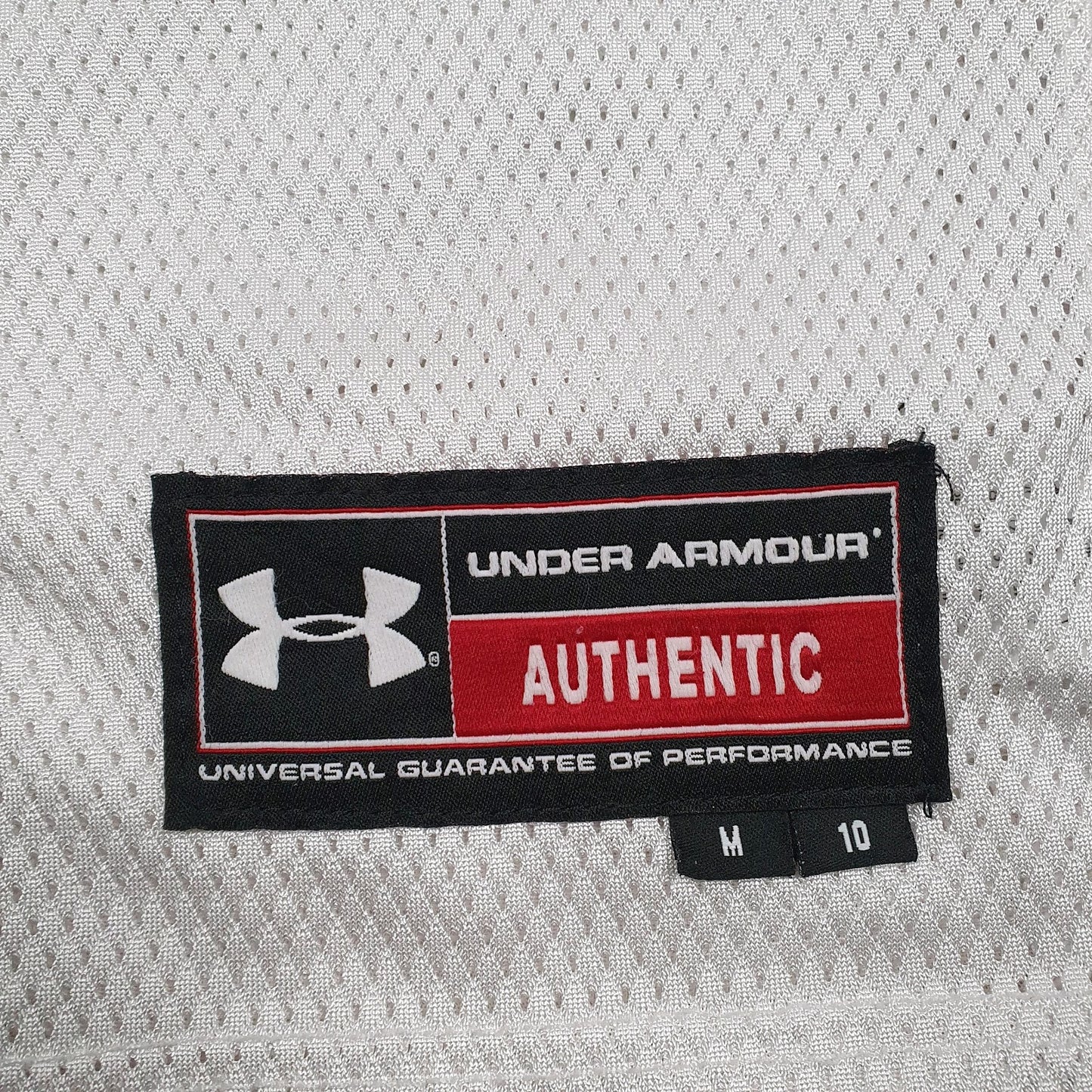 Mens White Under Armour NFL Jersey  T Shirt