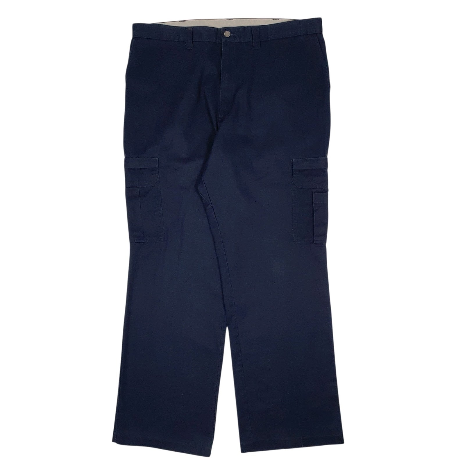 Mens Navy Dickies  Cargo Trousers