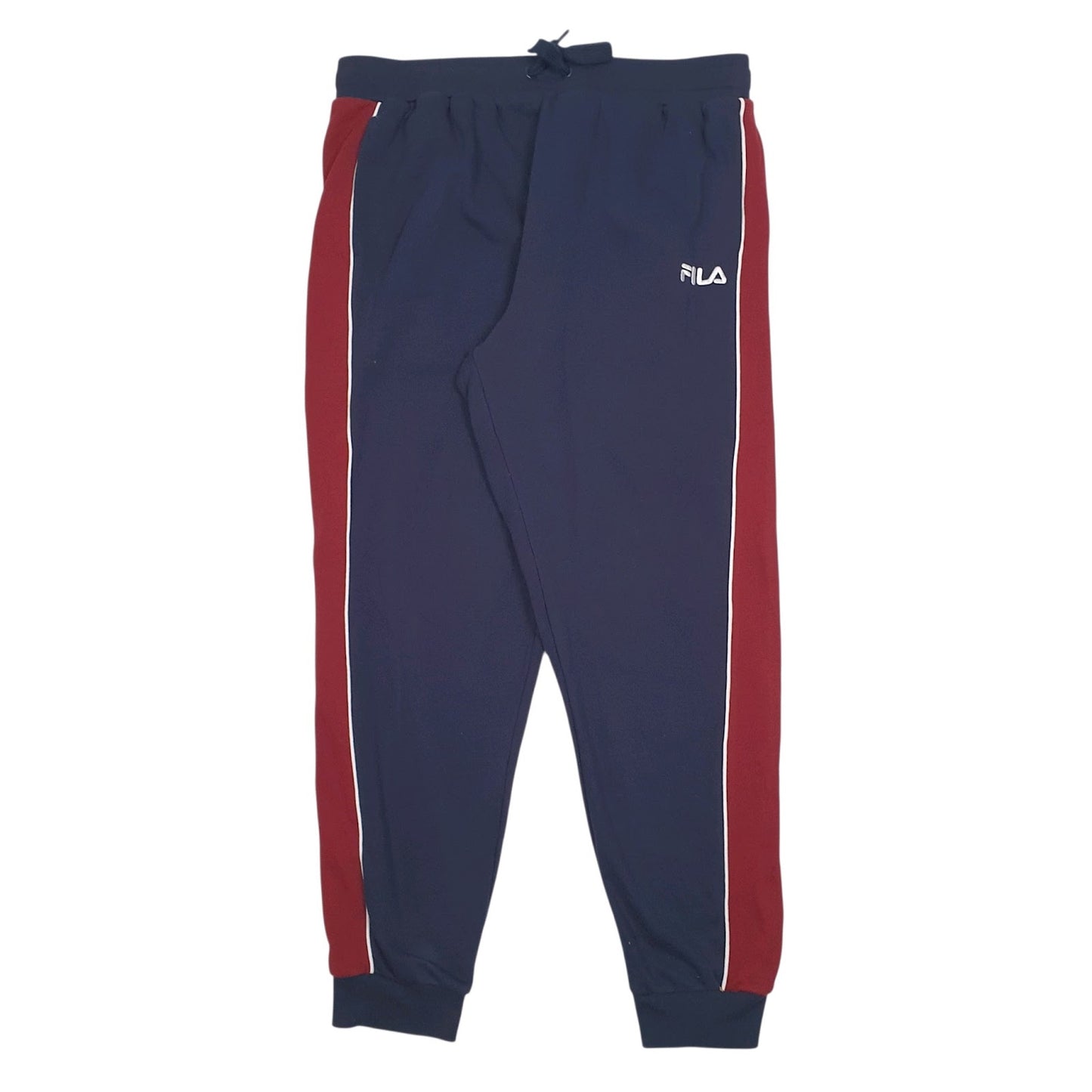 Mens Navy Fila  Jogger Trousers