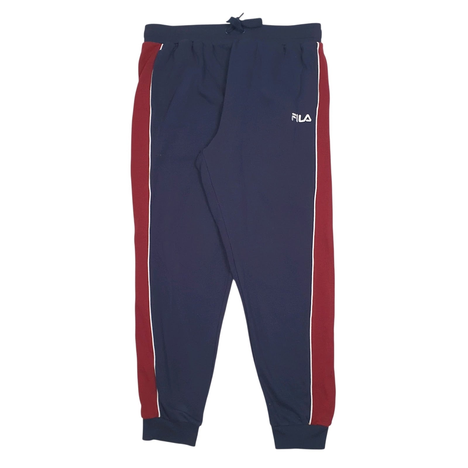 Mens Navy Fila  Jogger Trousers