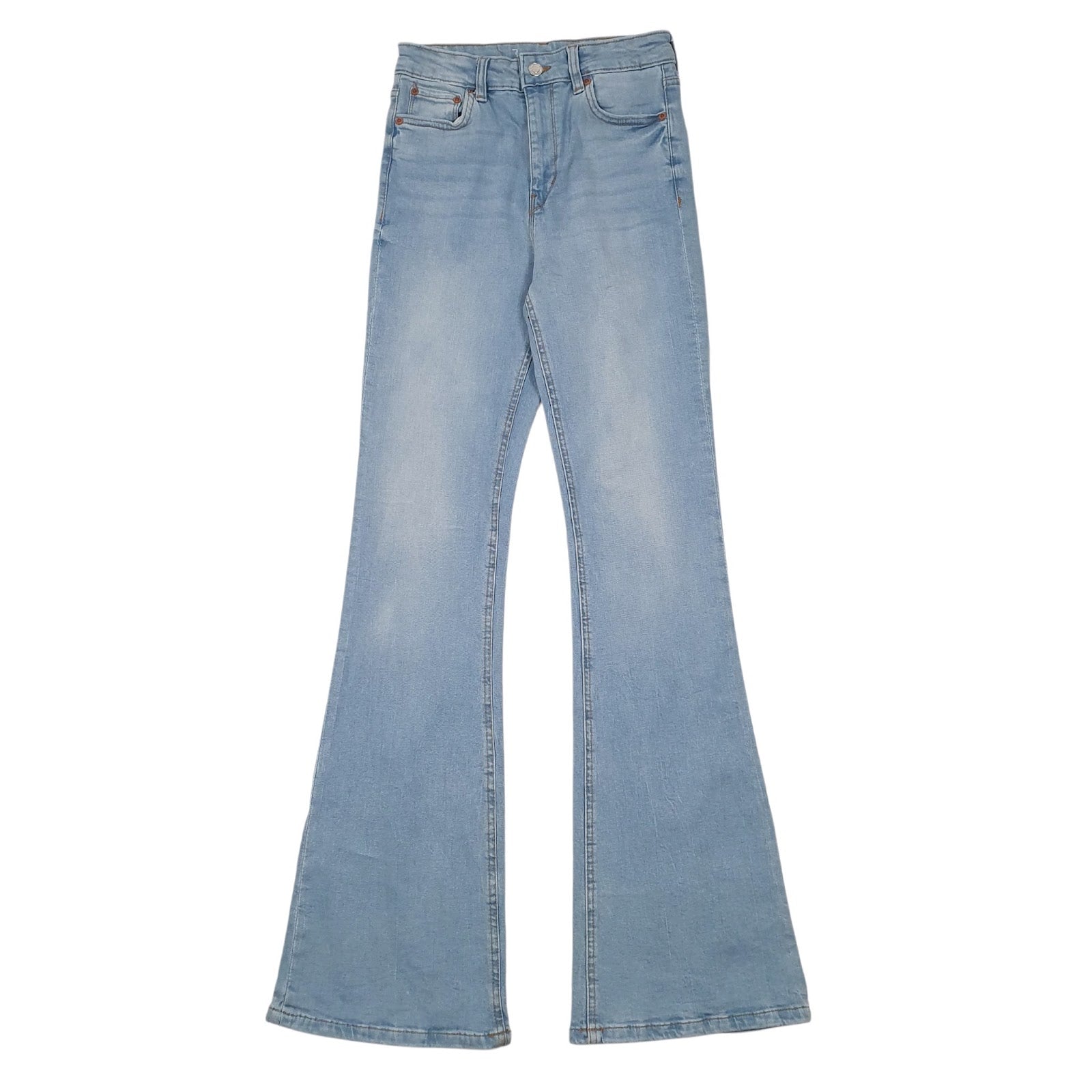 Womens Blue Inditex  8 JeansW26 L34
