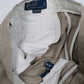 Mens Beige Polo Ralph Lauren Hammond Pant Double Pleated  Trousers