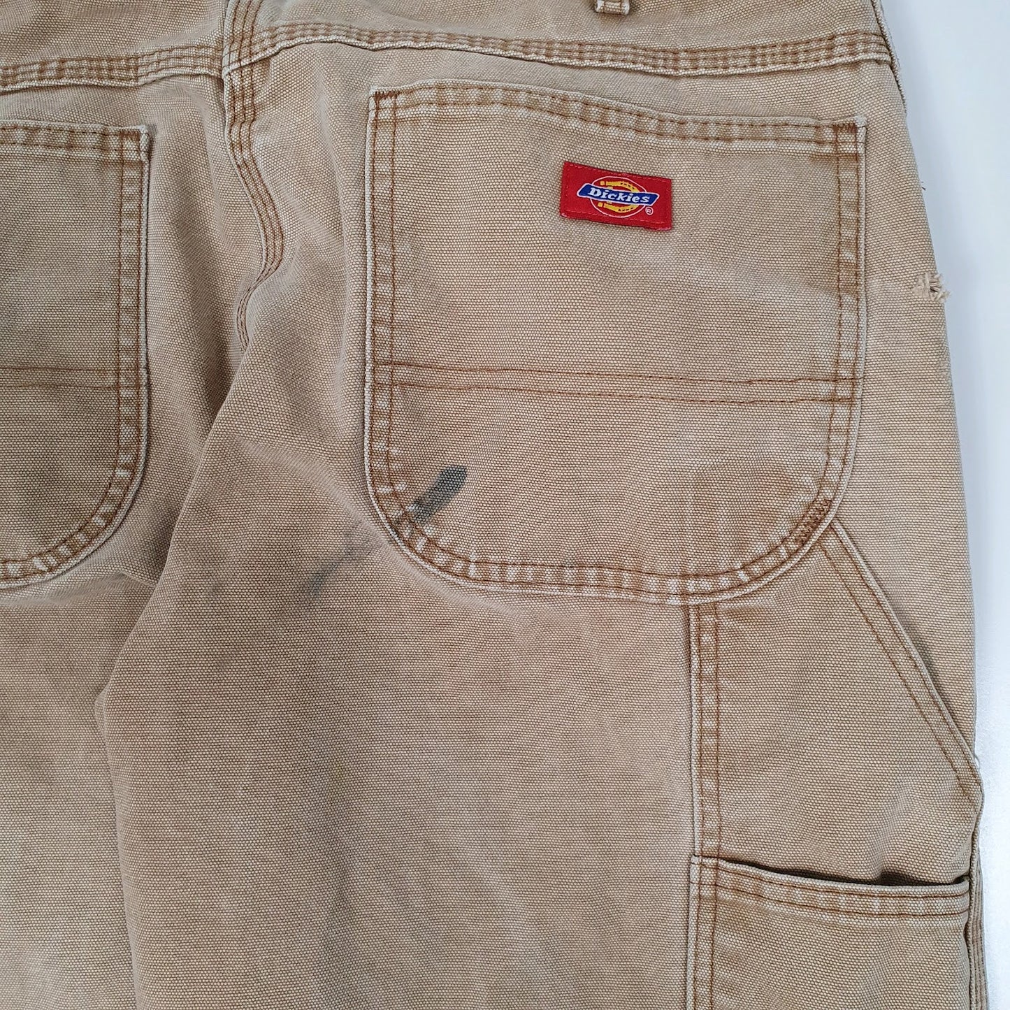 Mens Beige Dickies   Trousers