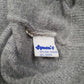 Womens Grey Symions Creation Vintage Glitter Shoulder Pads Crewneck Jumper