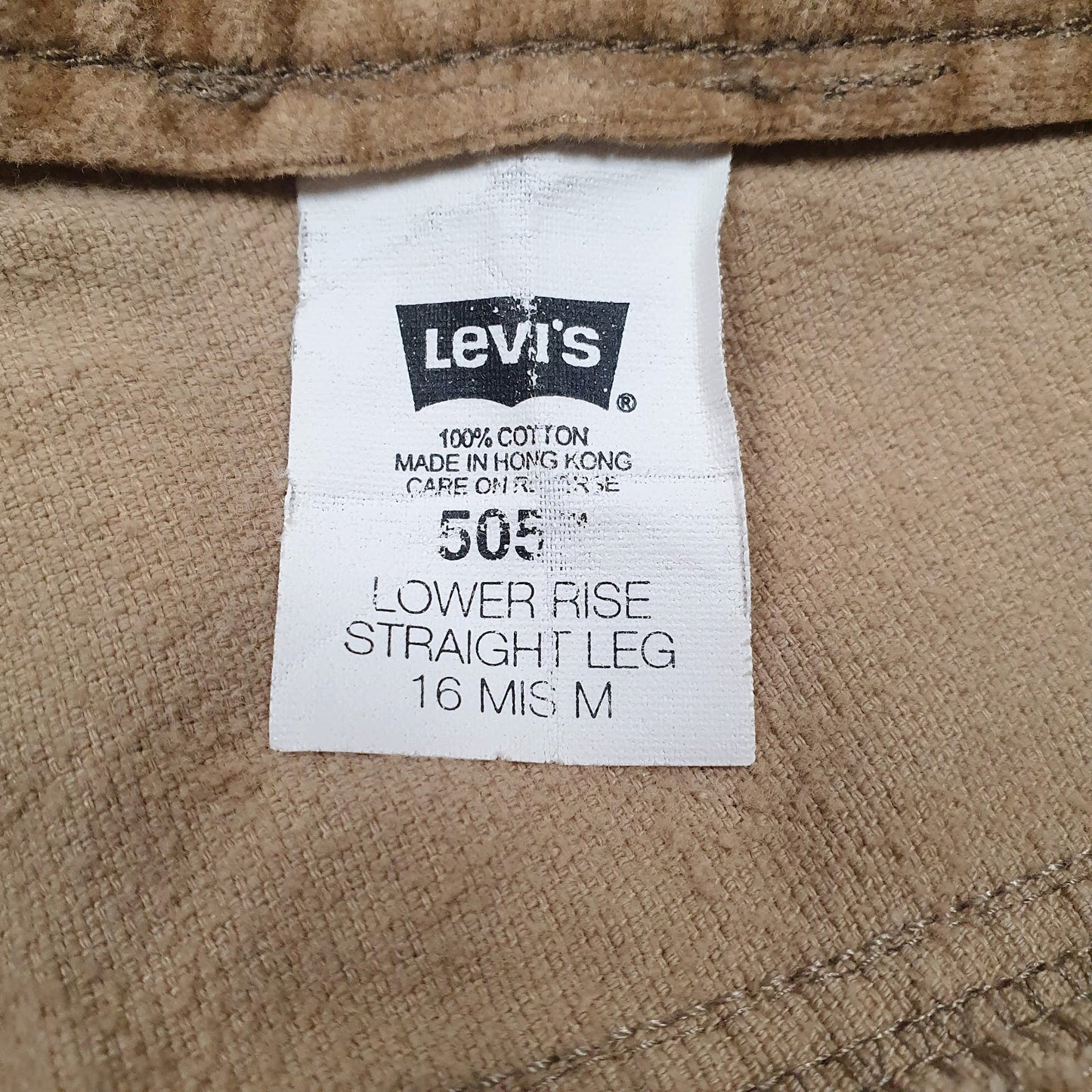 Womens Brown Levis Vintage 90s  Trousers