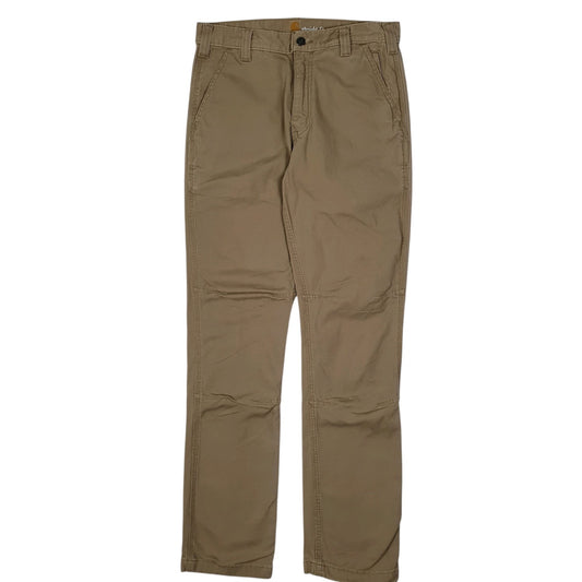 Mens Beige Carhartt 102821 Chino Trousers