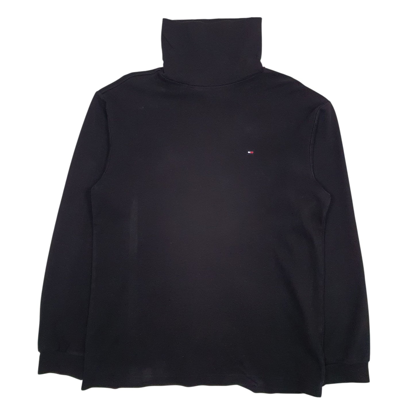 Mens Black Tommy Hilfiger  Shoal Neck Jumper