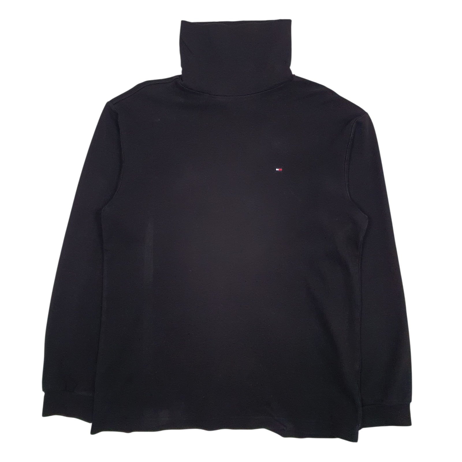 Mens Black Tommy Hilfiger  Shoal Neck Jumper