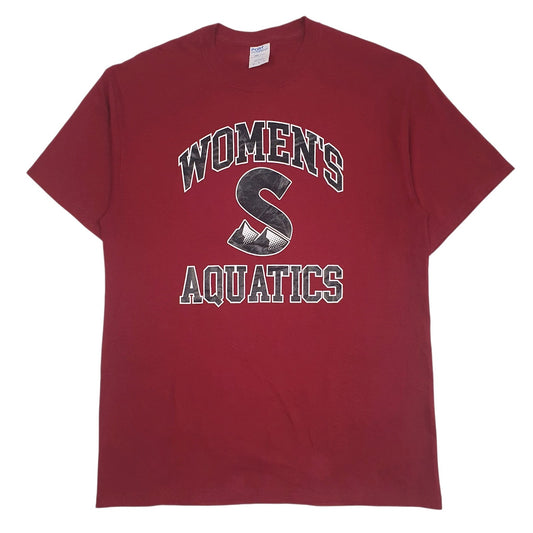 Mens Red Port & Company  Short Sleeve T Shirt
