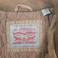 Mens Brown Levis   Coat