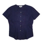 Womens Navy Lady  Short Sleeve Shirt