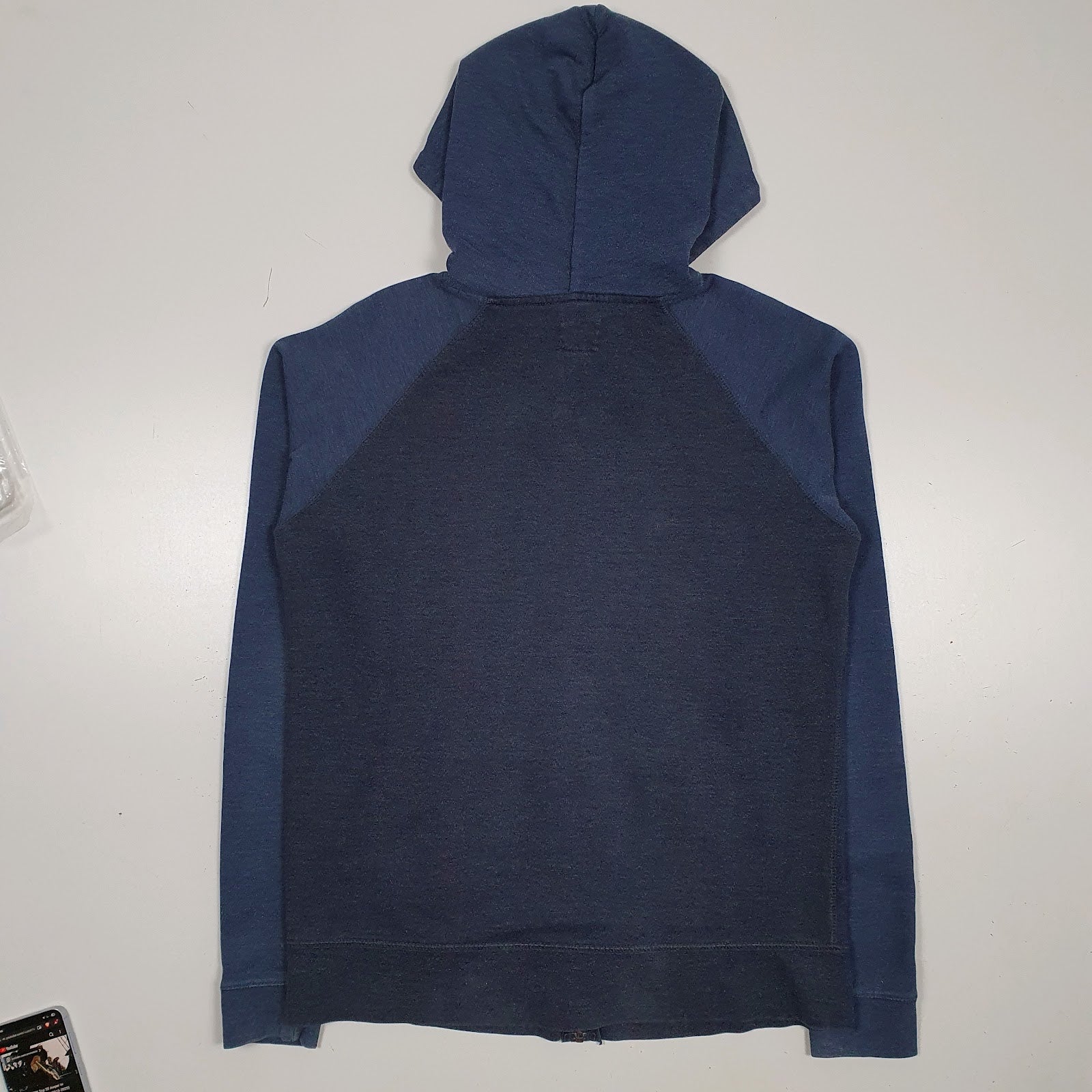 Mens Blue Champion  Full Zip Jumper