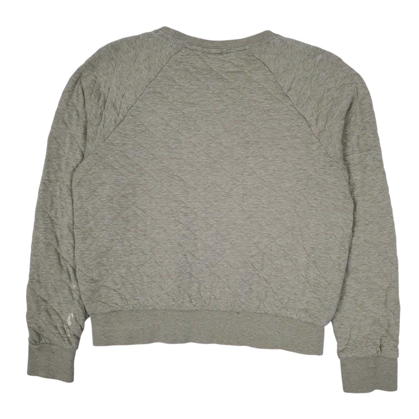 Womens Green Patagonia Quilted Crewneck Jumper