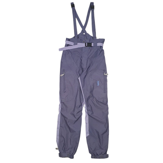 Womens Grey Dmart K2 Skiing Padded Dungaree Trousers