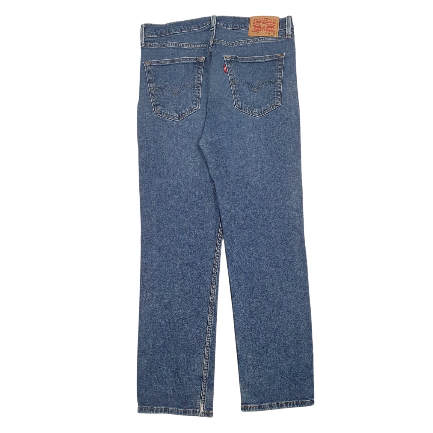 Mens Blue Levis Distressed  Jeans