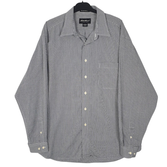 Mens Blue Eddie Bauer  Long Sleeve Shirt
