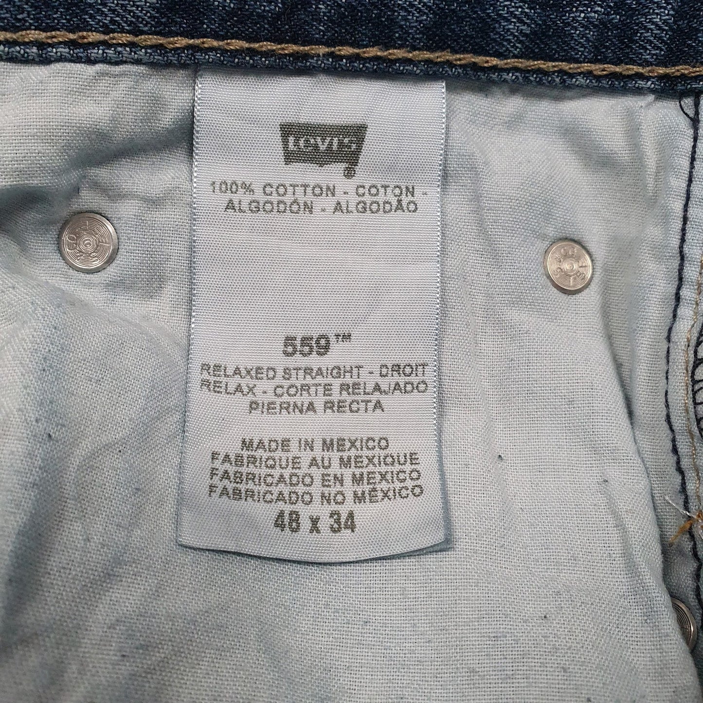 Mens Blue Levis   Jeans