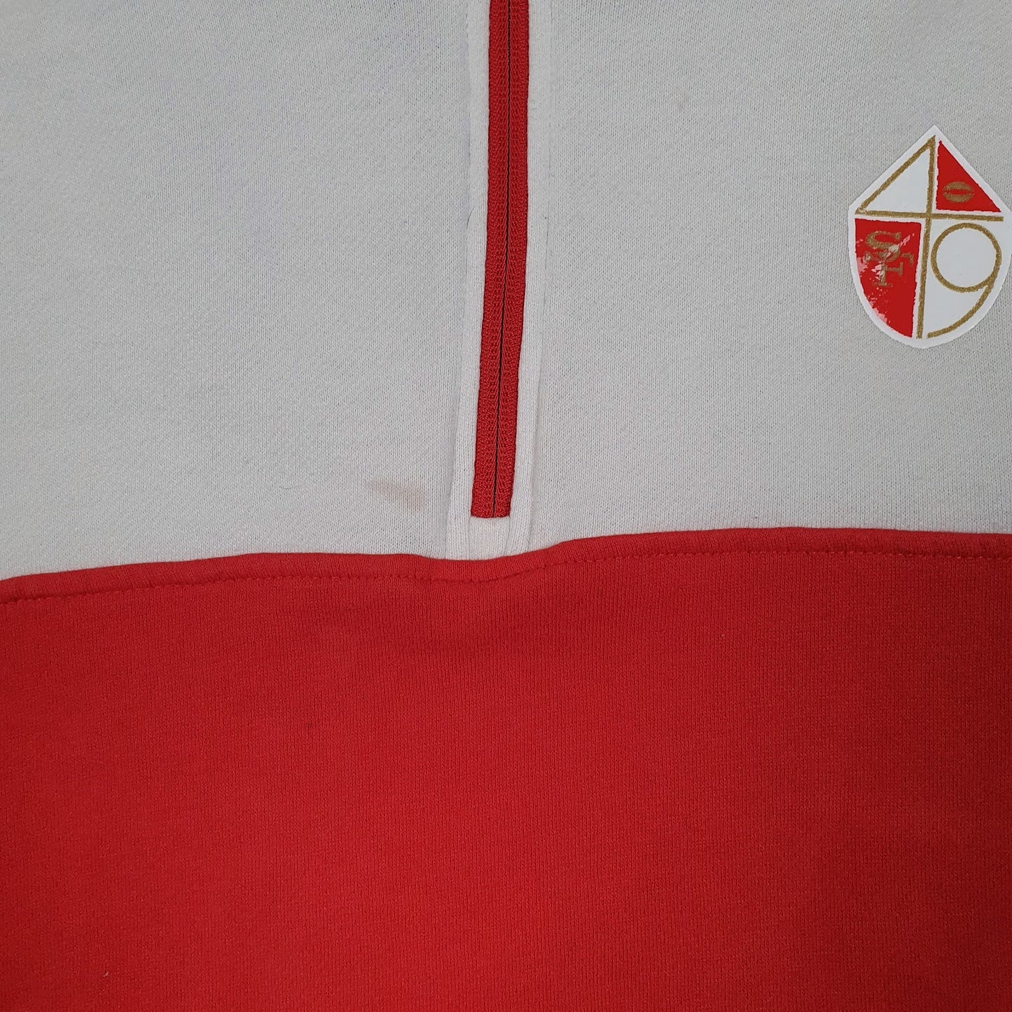 Mens Red NFL San Francisco 49ers Hoodie Jumper