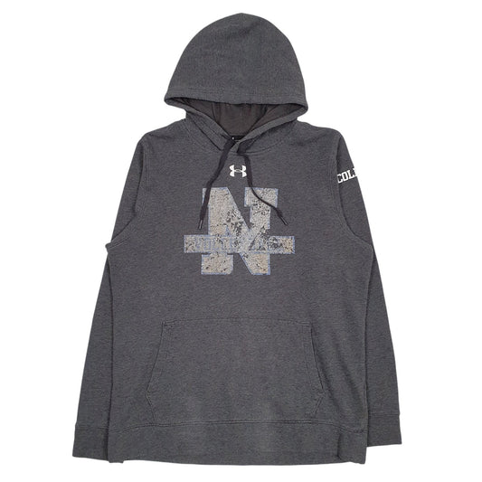 Mens Grey Under Armour Cold Gear Hoodie Jumper