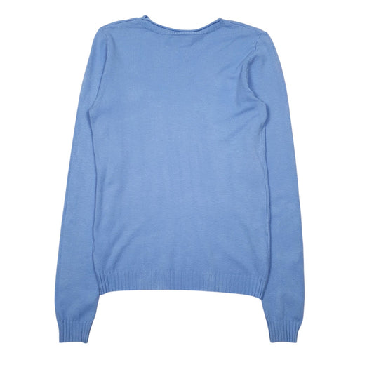 Womens Blue Vicbee  Crewneck Jumper