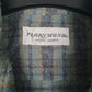 Mens Grey Florymond Vintage Flannel  Shirt
