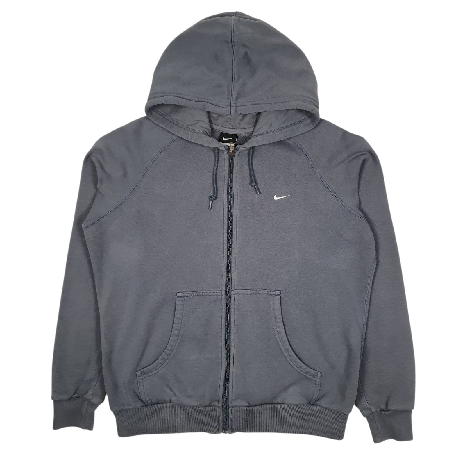 Womens Blue Nike Hoodie Full Zip Jumper
