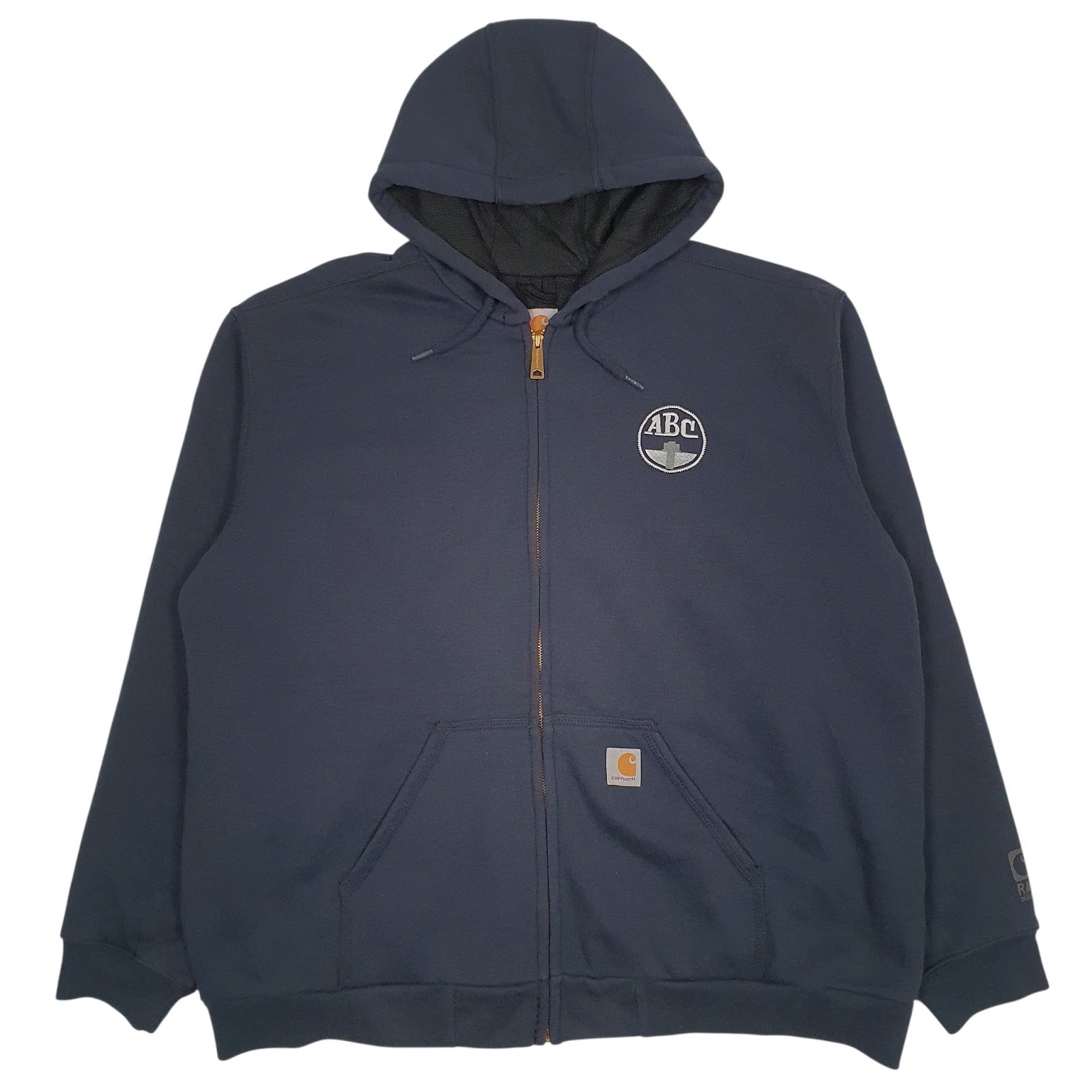 Mens Navy Carhartt  Full Zip Jumper
