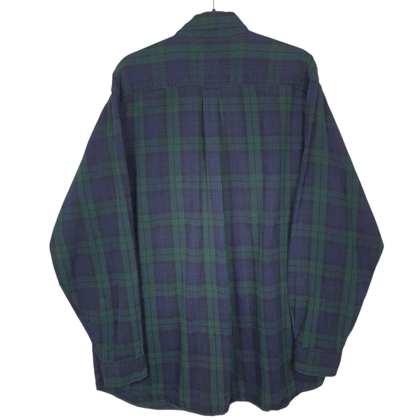 Mens Navy L.L.Bean Flannel  Shirt