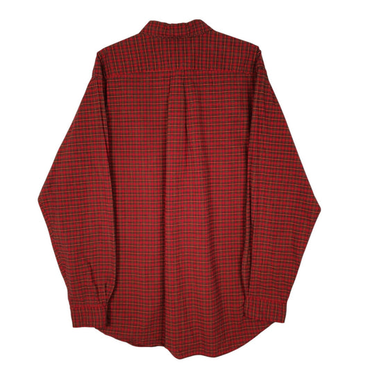Mens Red Eddie Bauer Tall  Shirt