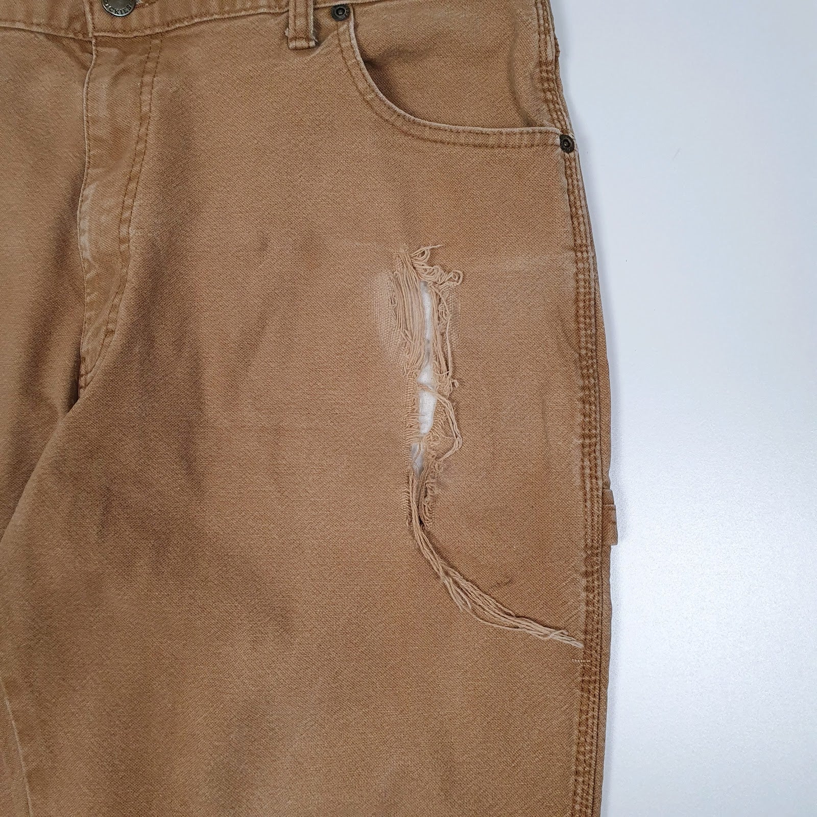 Mens Tan Dickies   Trousers