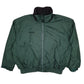 Mens Green Columbia Sportswear Company Windbreaker Fleece Lined Full Zip Coat