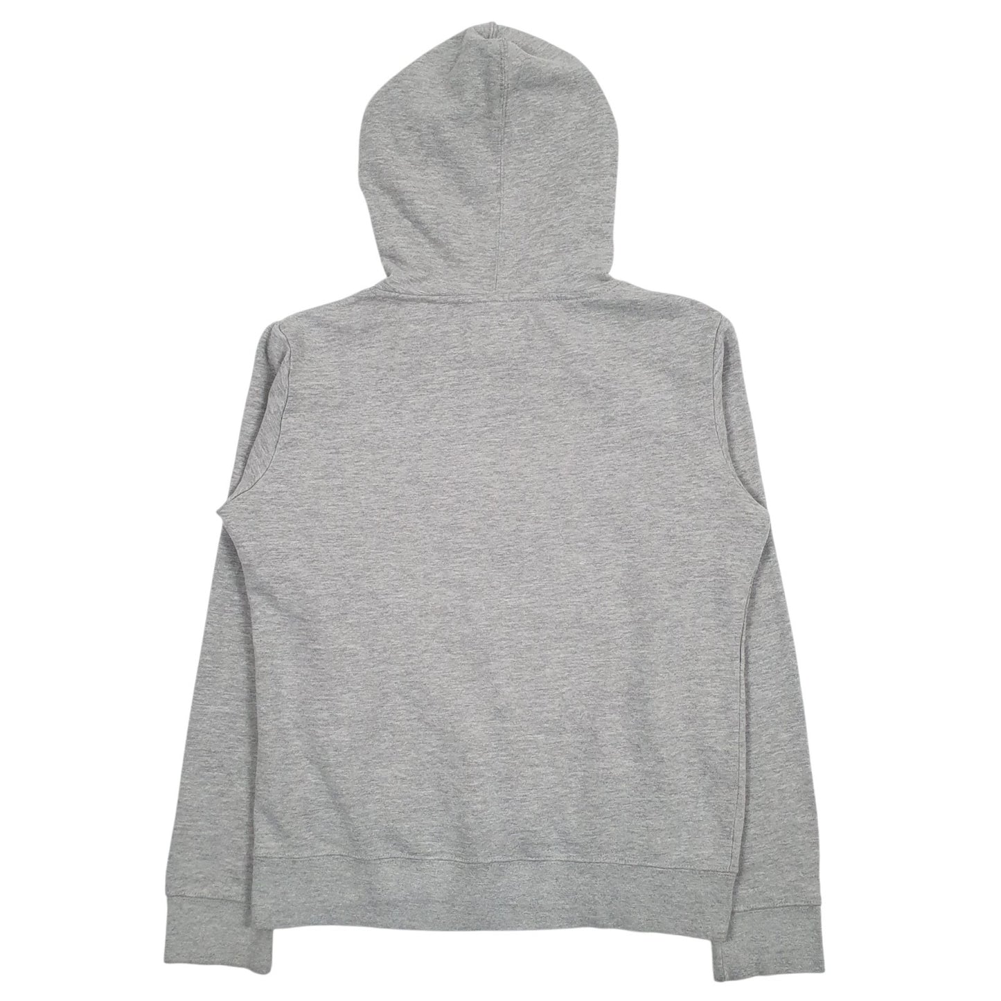 Mens Grey Champion Spellout Hoodie Jumper