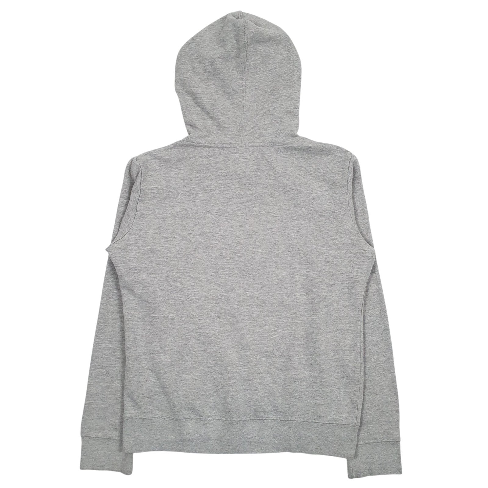 Mens Grey Champion Spellout Hoodie Jumper