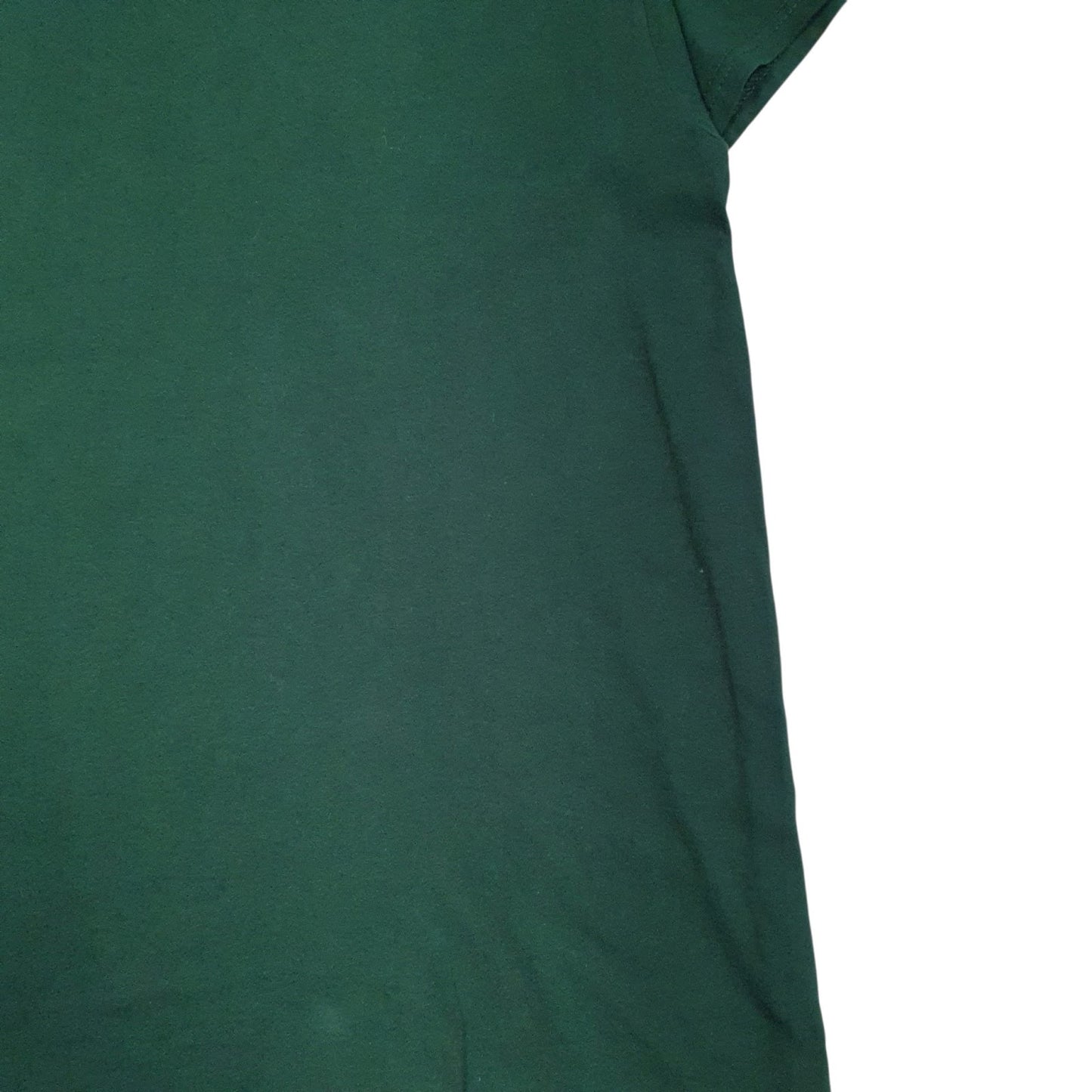 Mens Green Fruit Of The Loom Cougar Softball  T Shirt