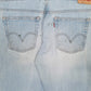 Womens Blue Levis   Jeans