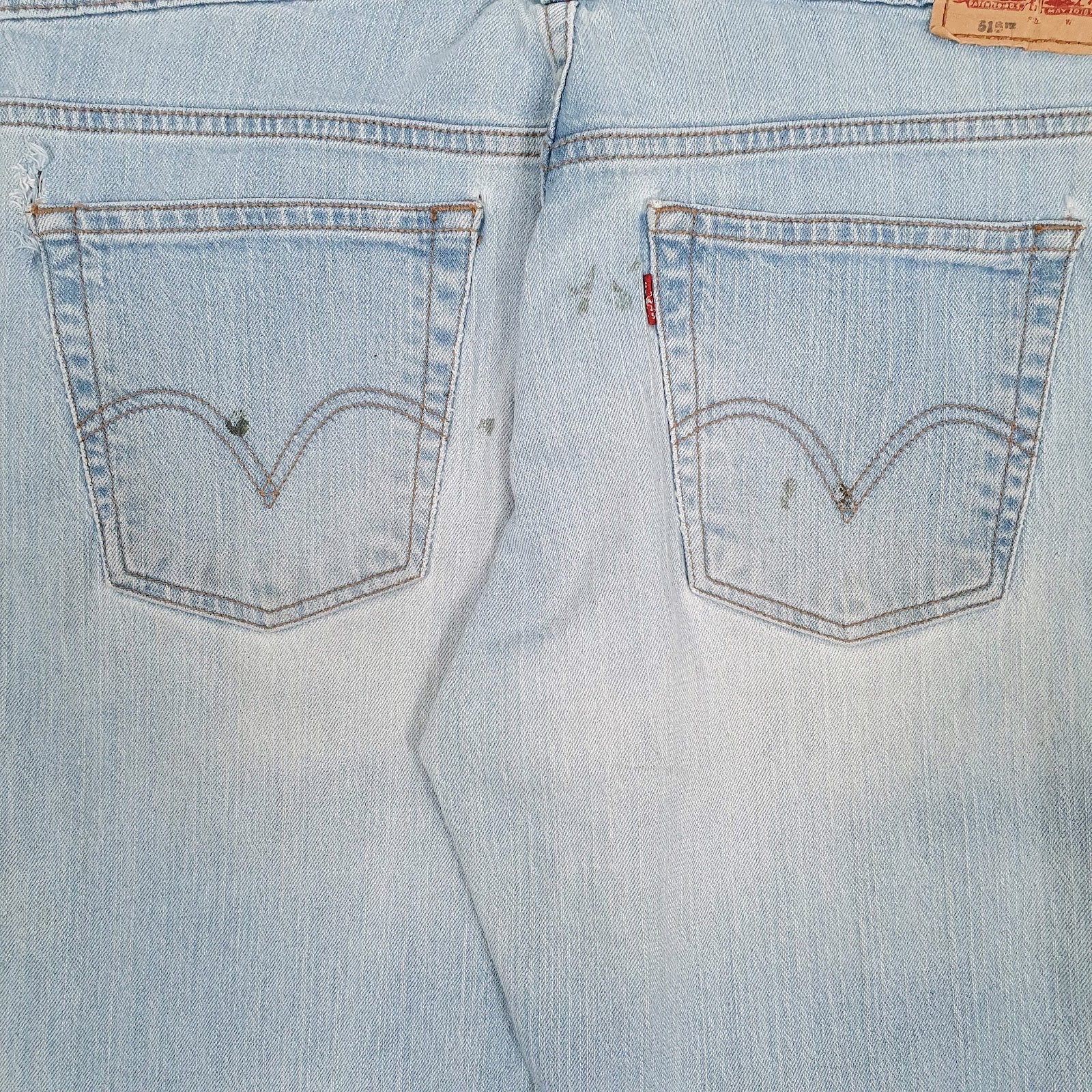 Womens Blue Levis   Jeans
