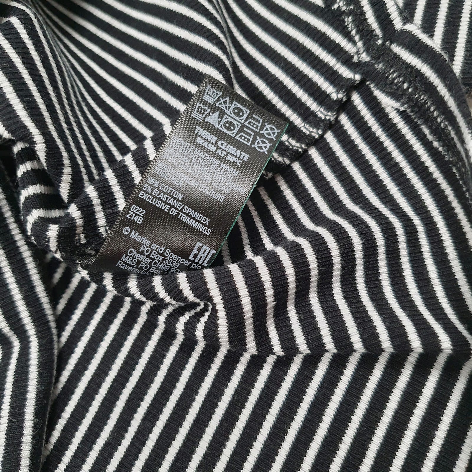 Womens Black M&S   T Shirt