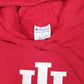 Mens Red Champion Indiana Hoosiers Hoodie Jumper