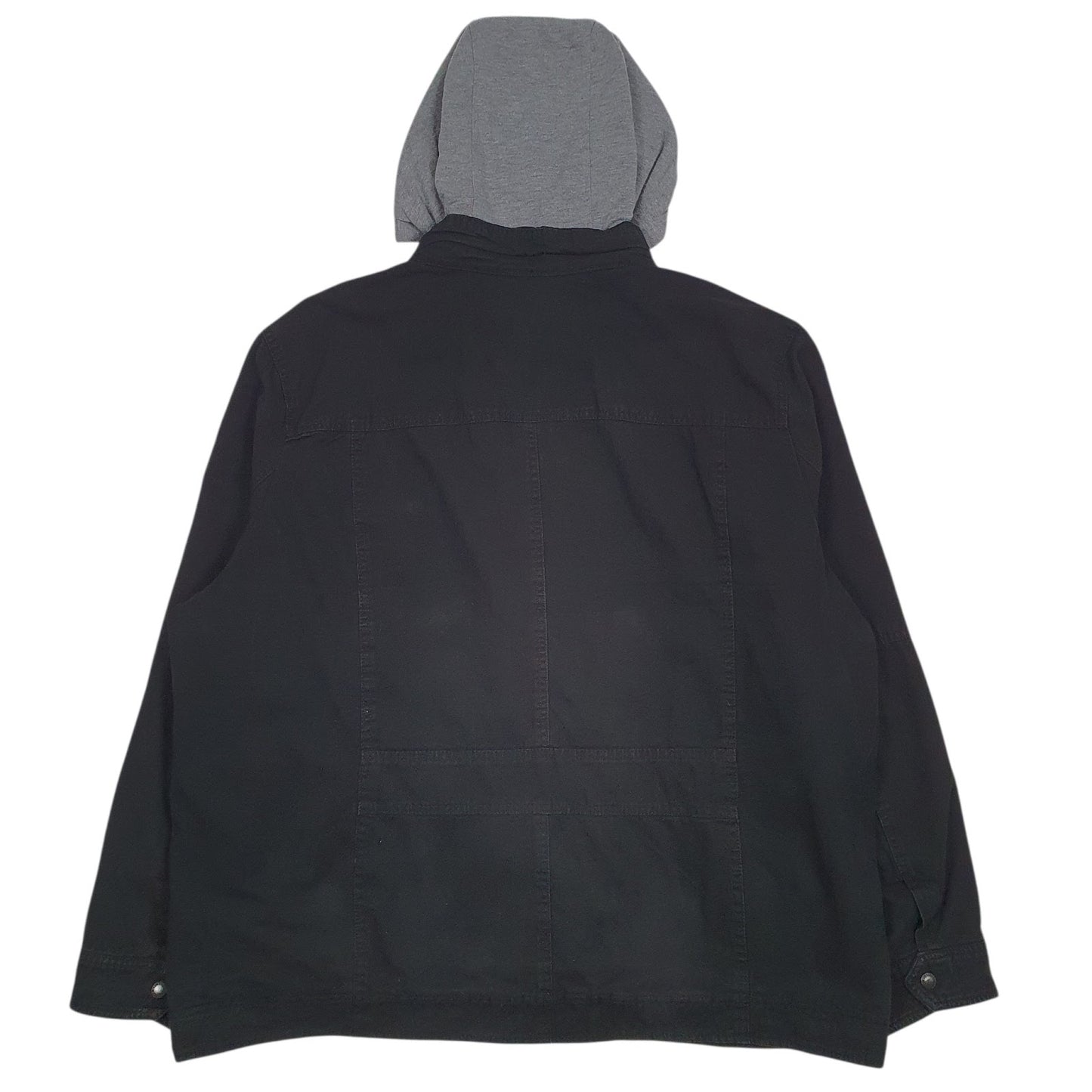 Mens Black Levis Sherpa Lined  Coat