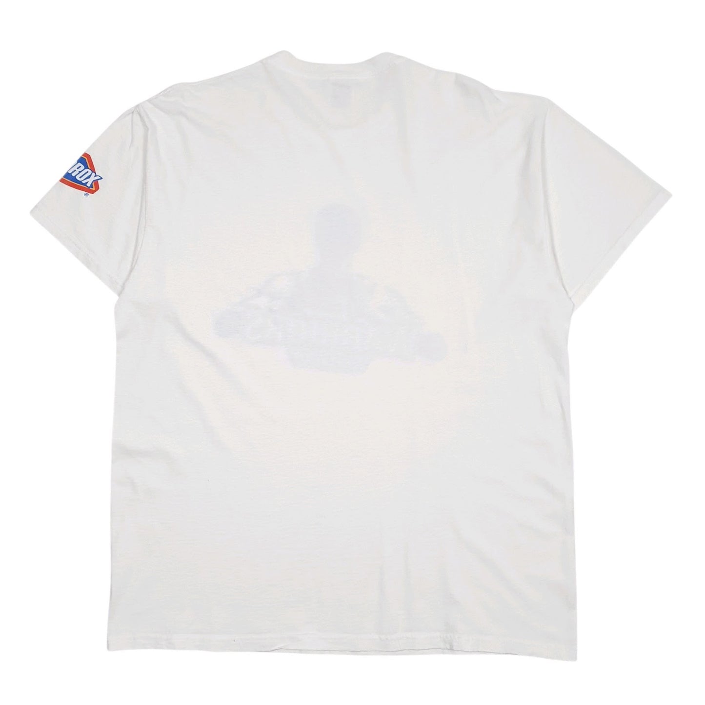 Mens White Fruit Of The Loom Warriors Whiteout  T Shirt