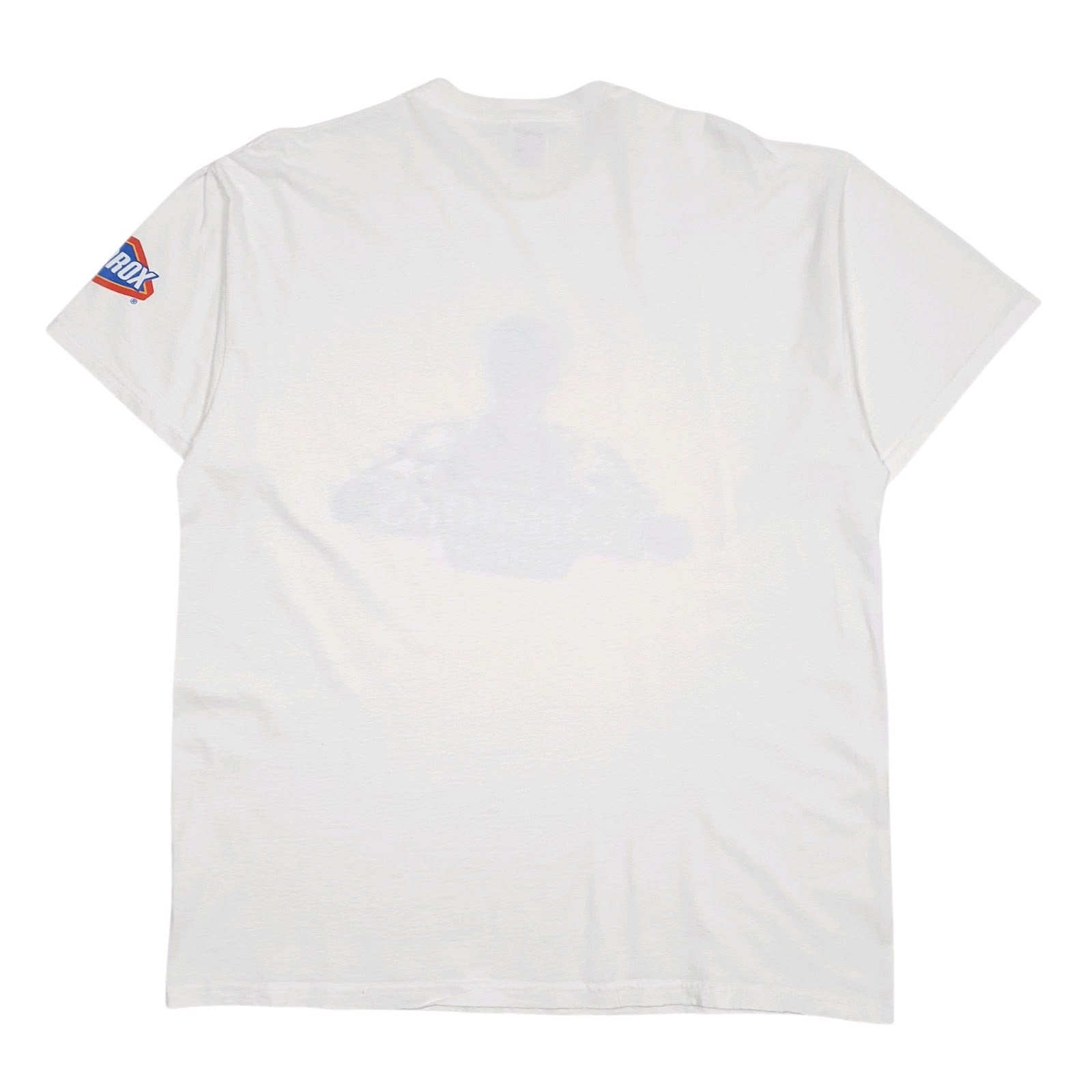 Mens White Fruit Of The Loom Warriors Whiteout  T Shirt