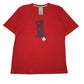 Mens Red Nike  Short Sleeve T Shirt