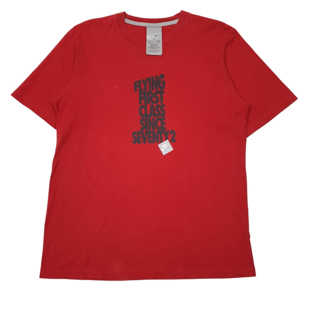 Mens Red Nike  Short Sleeve T Shirt