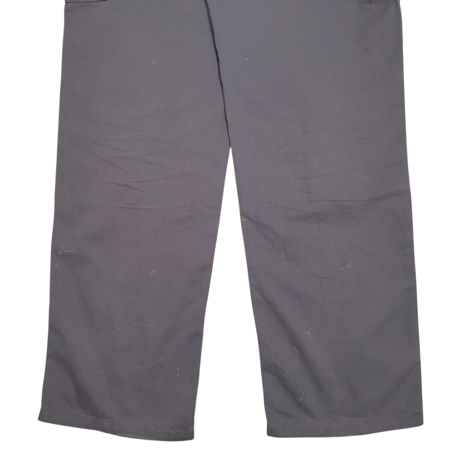 Mens Grey Dickies Workwear Double Knees  Trousers