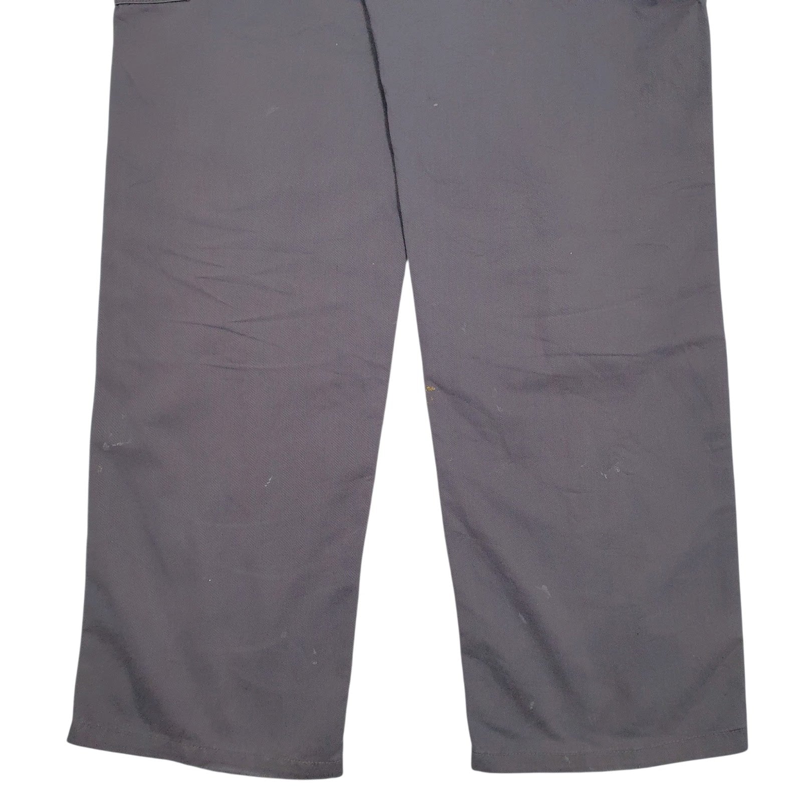 Mens Grey Dickies Workwear Double Knees  Trousers