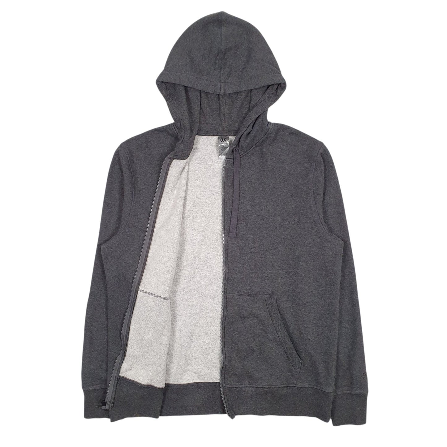 Mens Grey Champion  Full Zip Jumper