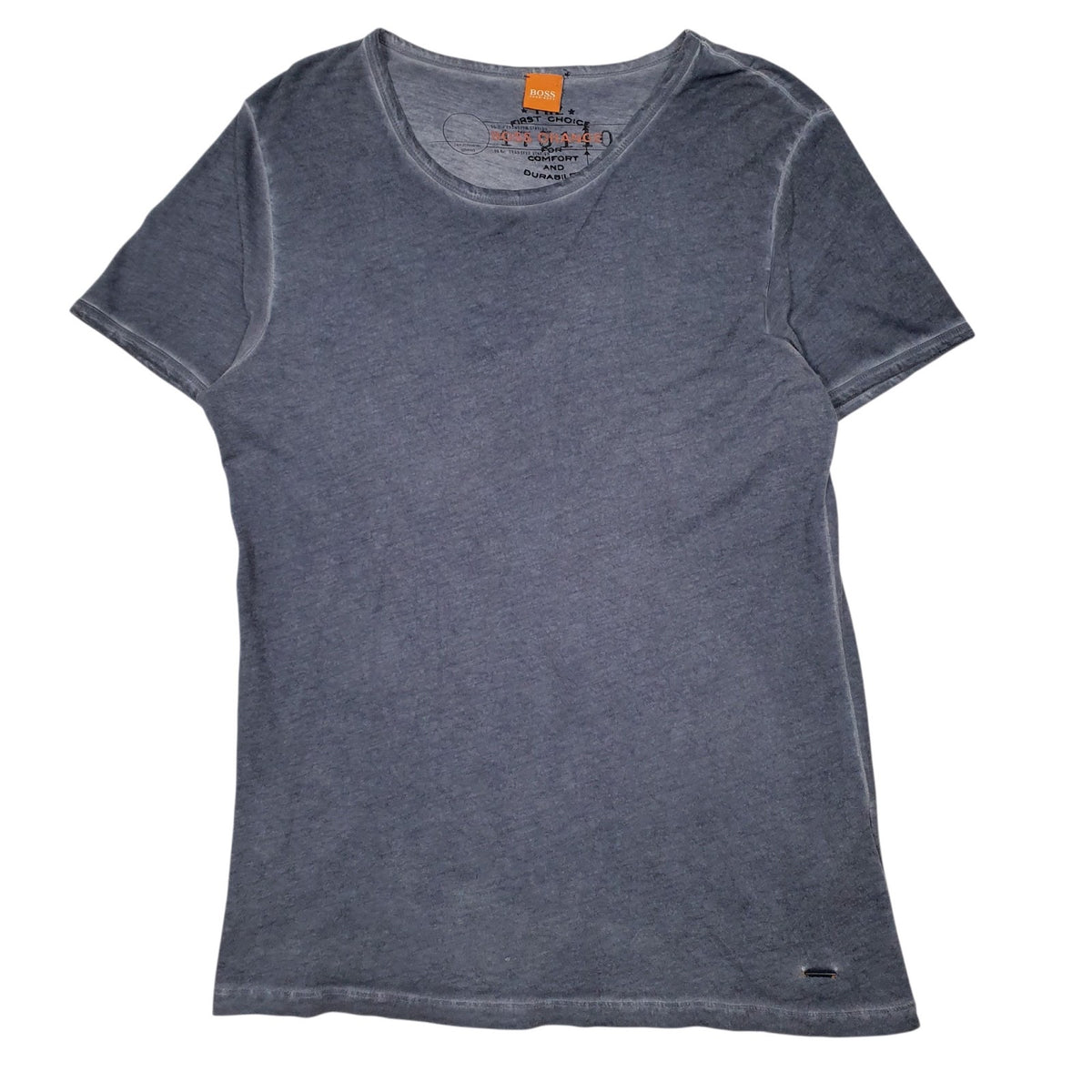 Mens Blue Hugo Boss  Short Sleeve T Shirt